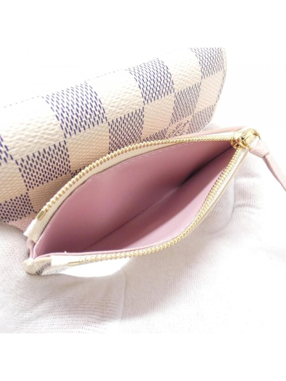 Louis Vuitton Damier Azur Portefeuille Victorine Wallet - Picture 6 of 6